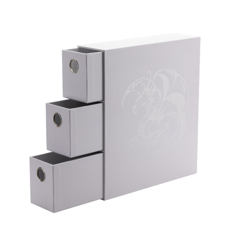 Arcane Tinmen Deck Box: Dragon Shield Fortress White