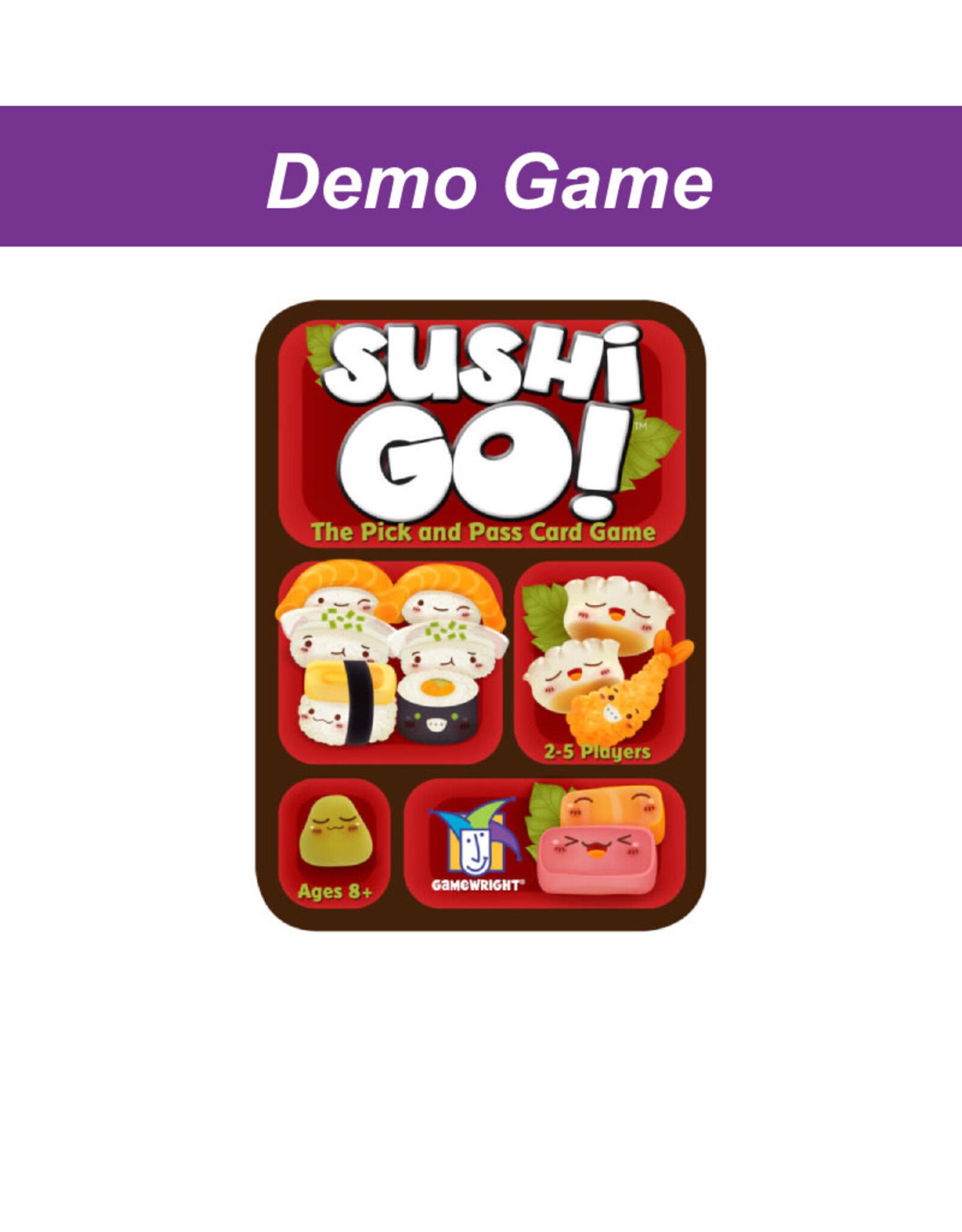 Gamewright (DEMO) Sushi Go. Free to Play In Store!