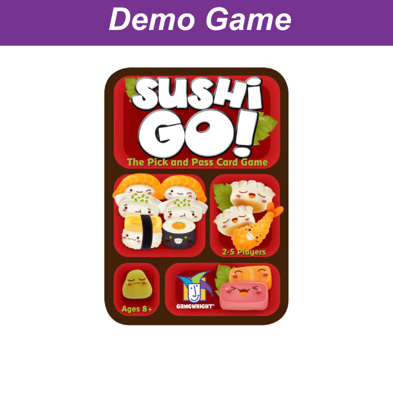 Gamewright (DEMO) Sushi Go. Free to Play In Store!