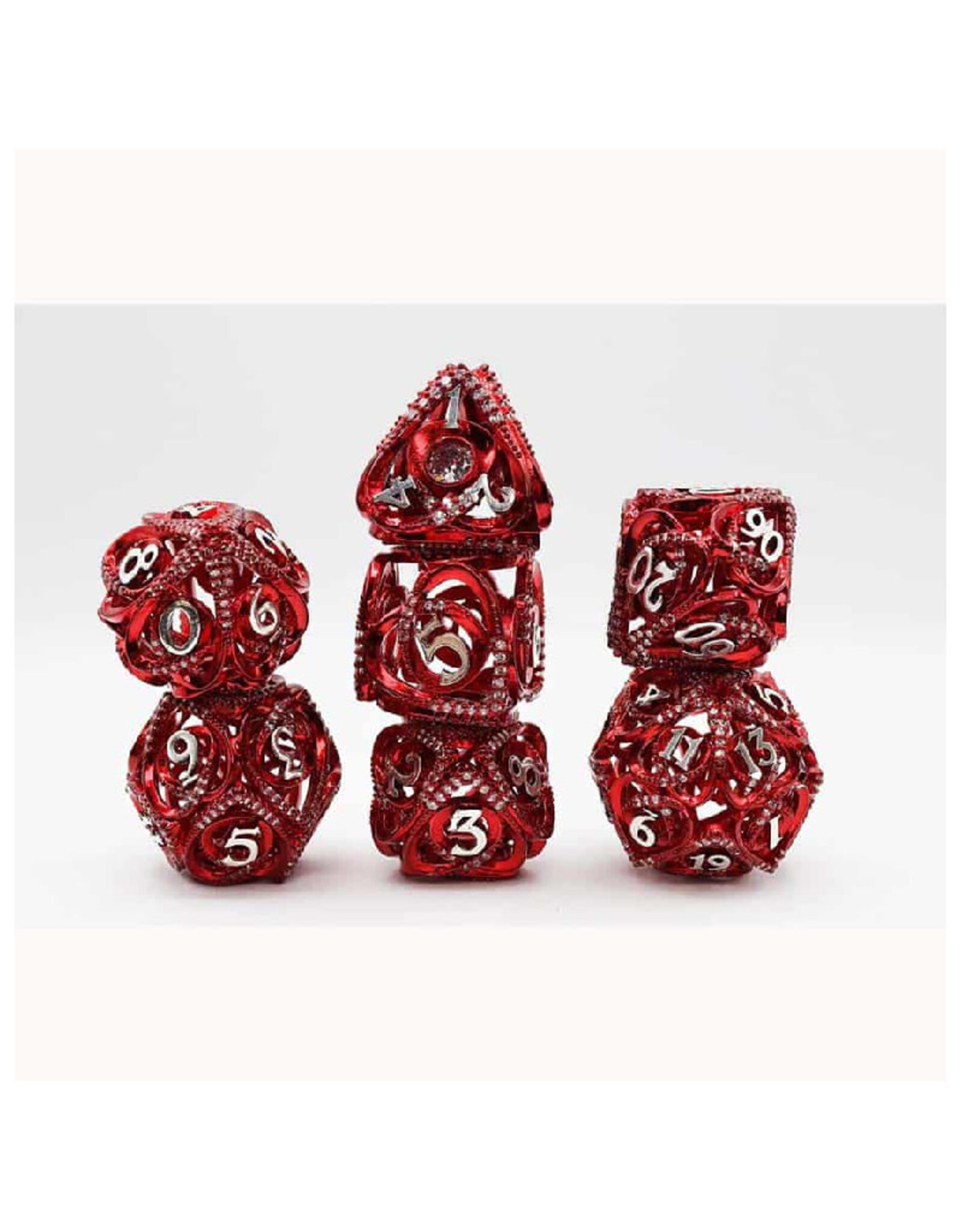 Foam Brain Games Foam Brain Games RPG Dice (7) Jeweled Red