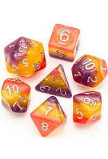 Misc Foam Brain Games RPG Dice (7) Wyldfire