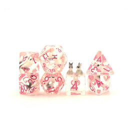 Misc Foam Brain Games RPG Dice (7) Backyard Bunny