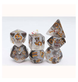 Misc Foam Brain Games RPG Dice (7) Astronaut