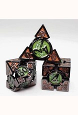 Misc Metal RPG Dice (7) Foam Brain Games Mesmerizing