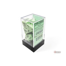 FanRoll Chessex RPG Dice (7)  Pastel Green