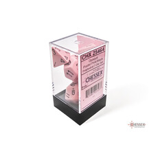 FanRoll Chessex RPG Dice (7)  Pastel Pink