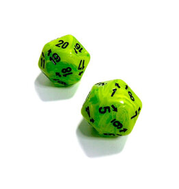 Chessex Chessex Spindown Vortex Bright Green/black