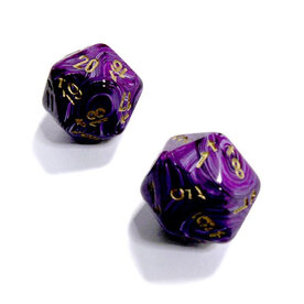 Chessex Chessex Spindown Vortex Purple/gold