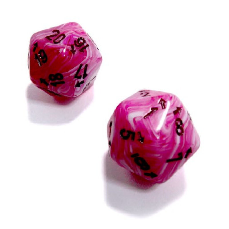 Chessex Chessex Spindown Vortex Pink/black