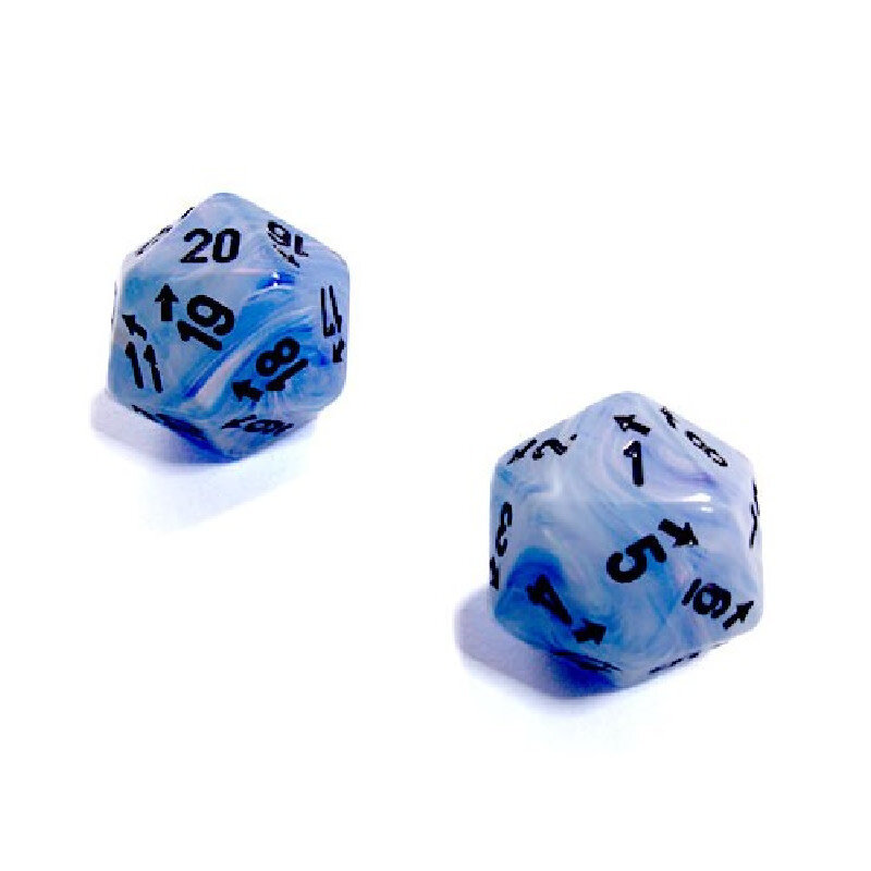 Chessex Chessex Spindown Vortex Ice Blue/black