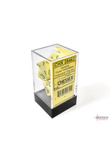 FanRoll Chessex RPG Dice (7)  Pastel Yellow