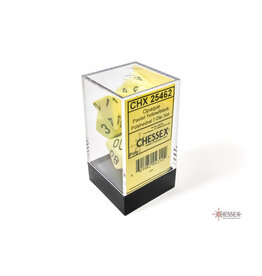 FanRoll Chessex RPG Dice (7)  Pastel Yellow