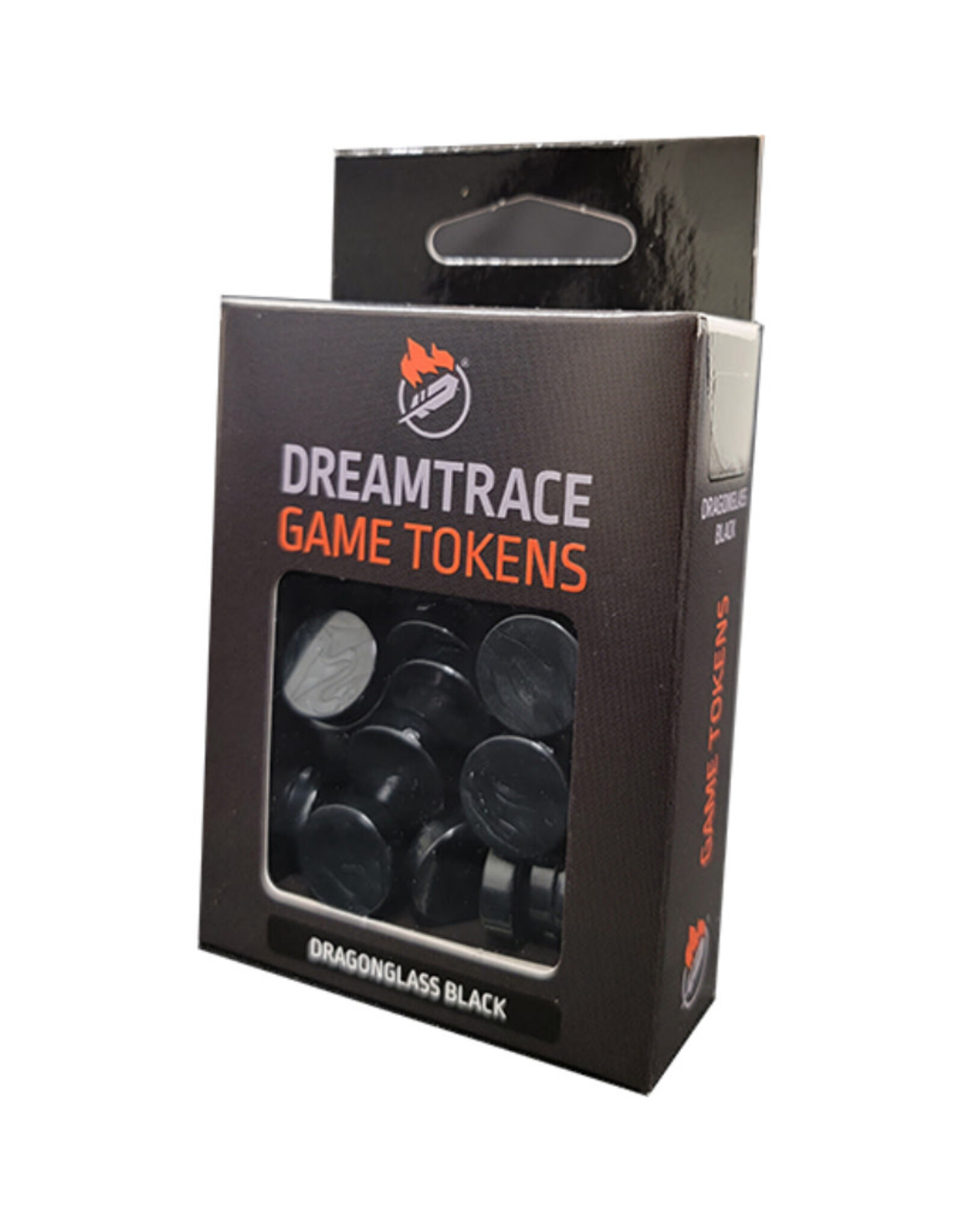 Misc DreamTrace Gaming Tokens: Dragonglass Black