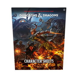 Wizards of the Coast D&D RPG: Character Sheets