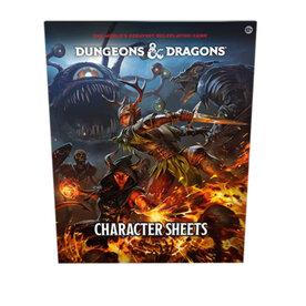 Wizards of the Coast D&D RPG: Character Sheets