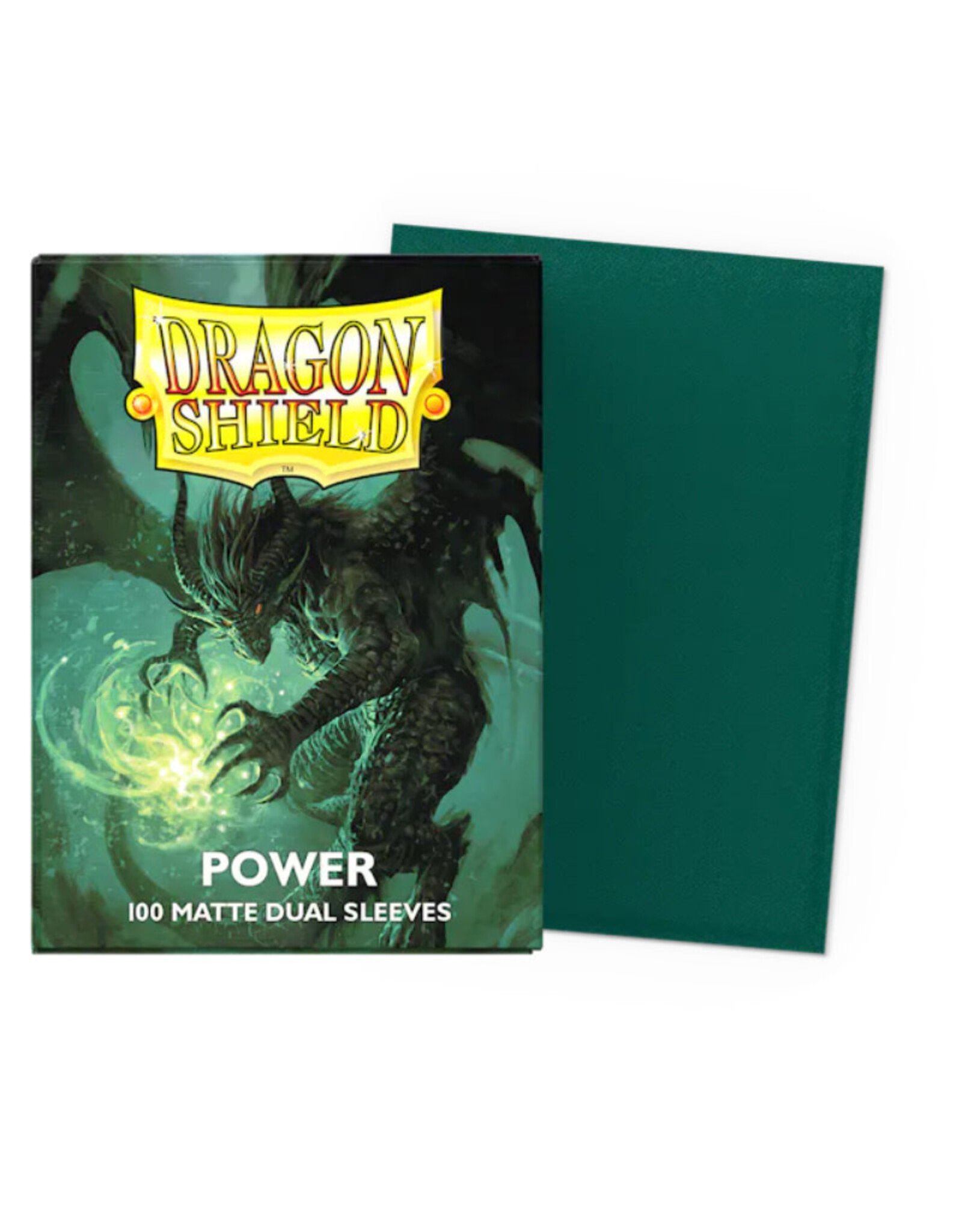 Arcane Tinmen Sleeves: Dragon Shield Matte Dual (100) Power