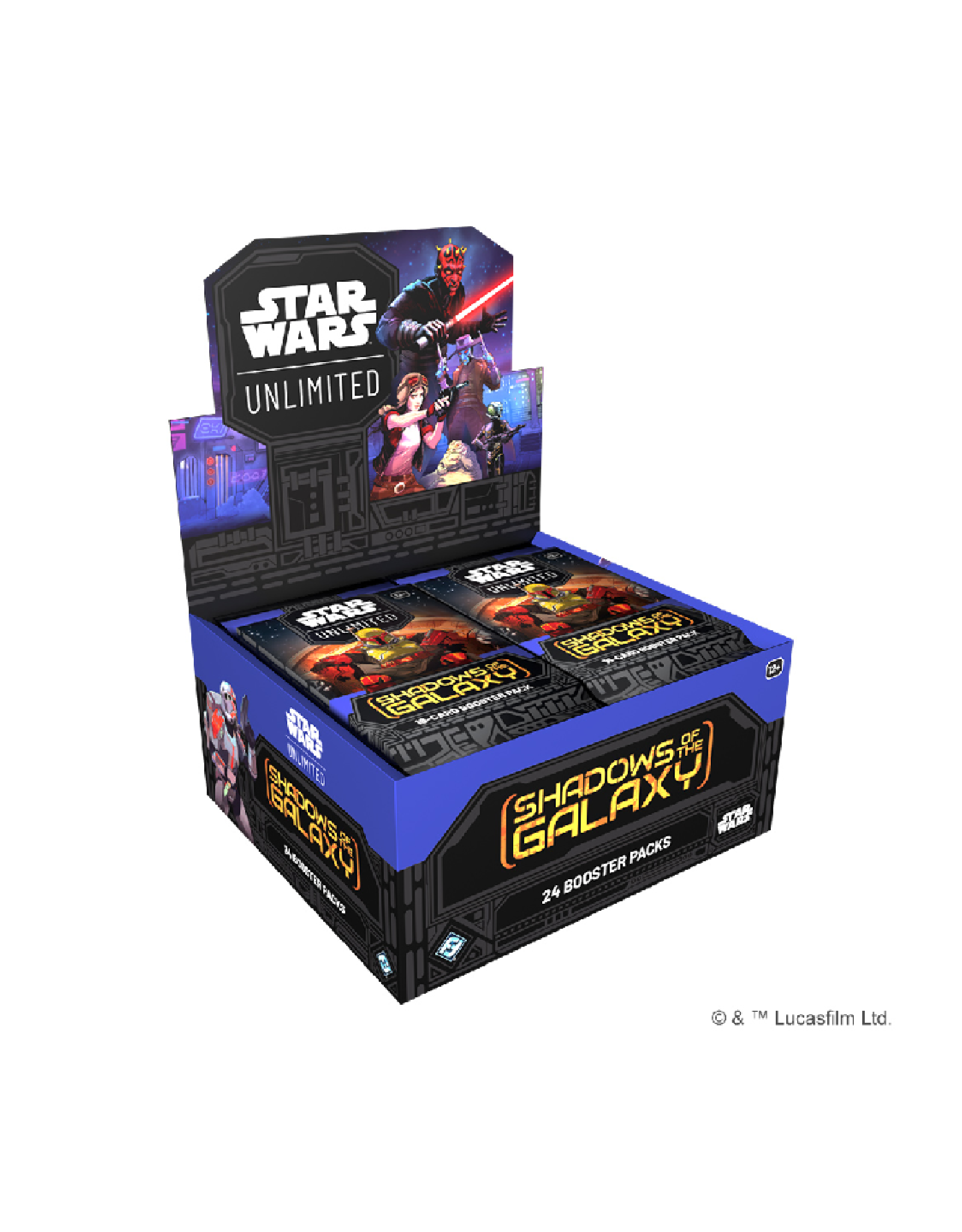 Fantasy Flight Games Star Wars Unlimited Shadows of the Galaxy Booster Box (24)