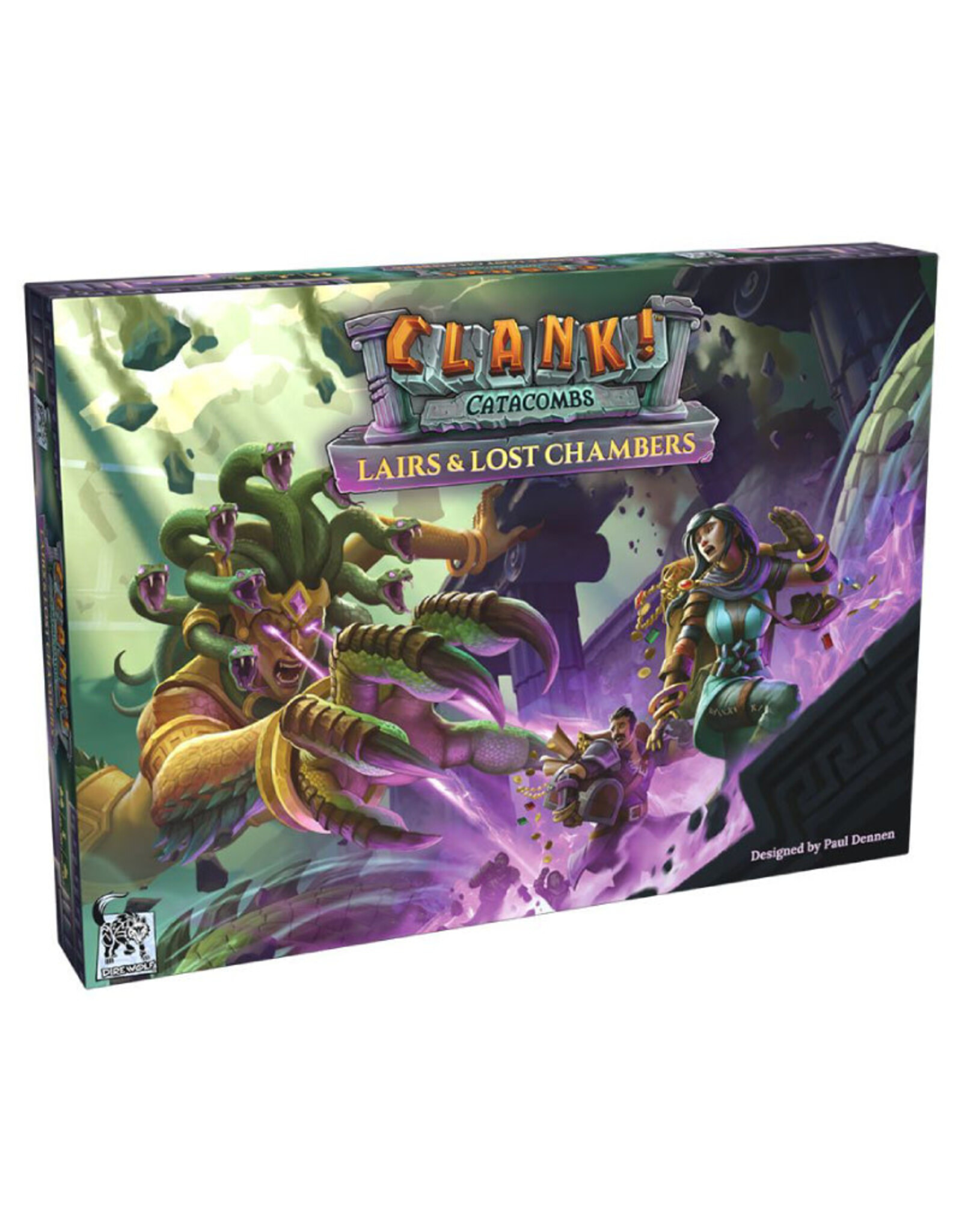 Dire Wolf Digital Clank!  Catacombs Lairs & Losts Chambers Expansion