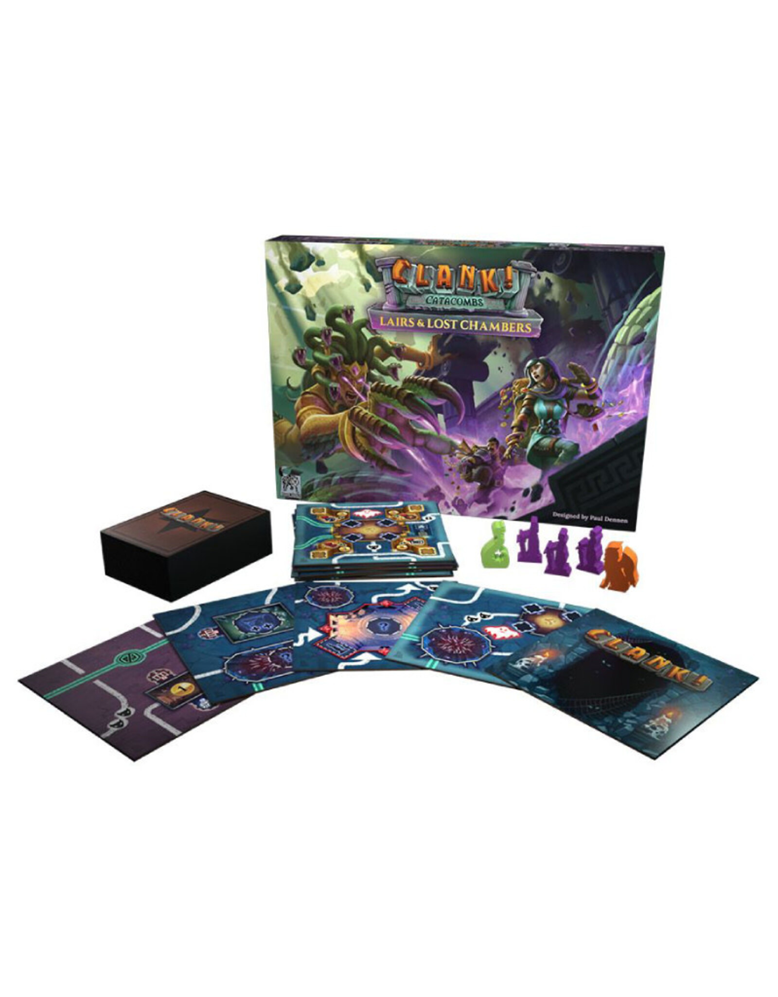 Dire Wolf Digital Clank!  Catacombs Lairs & Losts Chambers Expansion