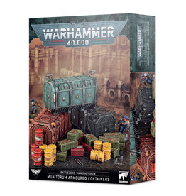 Games Workshop Warhammer 40K Munitorium Armoured Containers
