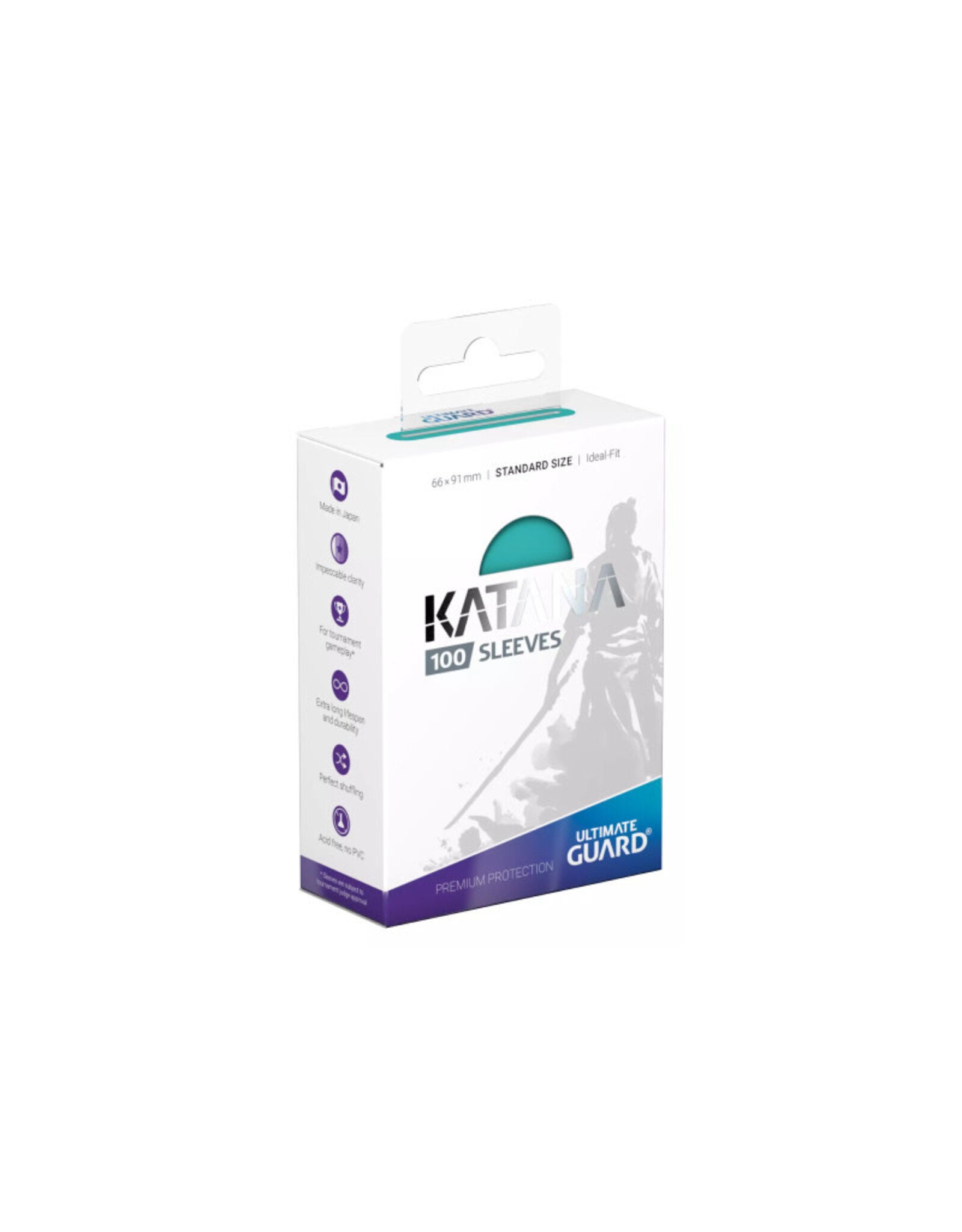 Ultimate Guard Sleeves Katana (100) Turquoise