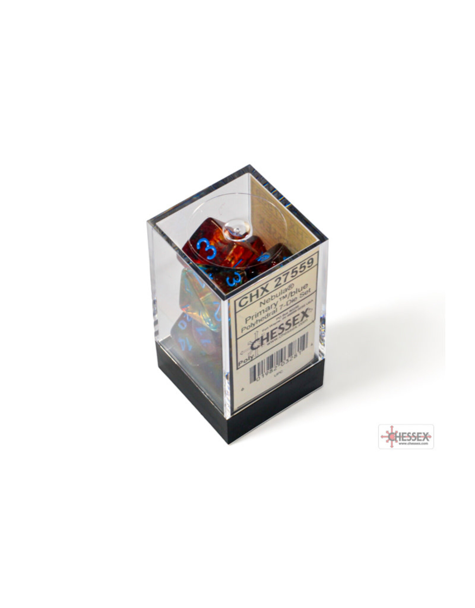 Chessex Chessex RPG Dice (7) Luminary Primary