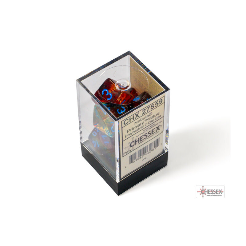 Chessex Chessex RPG Dice (7) Luminary Primary