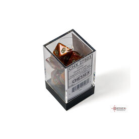 Chessex Chessex RPG Dice (7) Glitter Gold/Silver