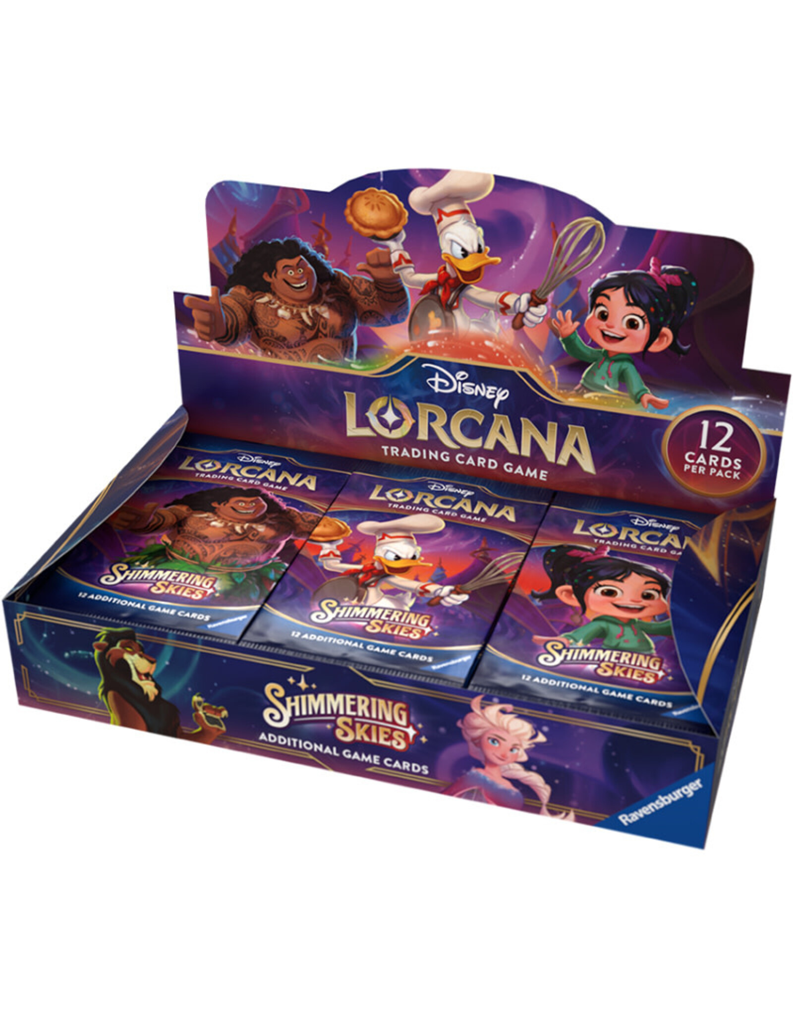 Ravensburger Disney Lorcana Booster Display (24) Shimmering Skies