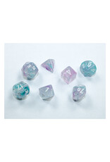 Chessex Mini Chessex RPG Dice (7) Wisteria with White