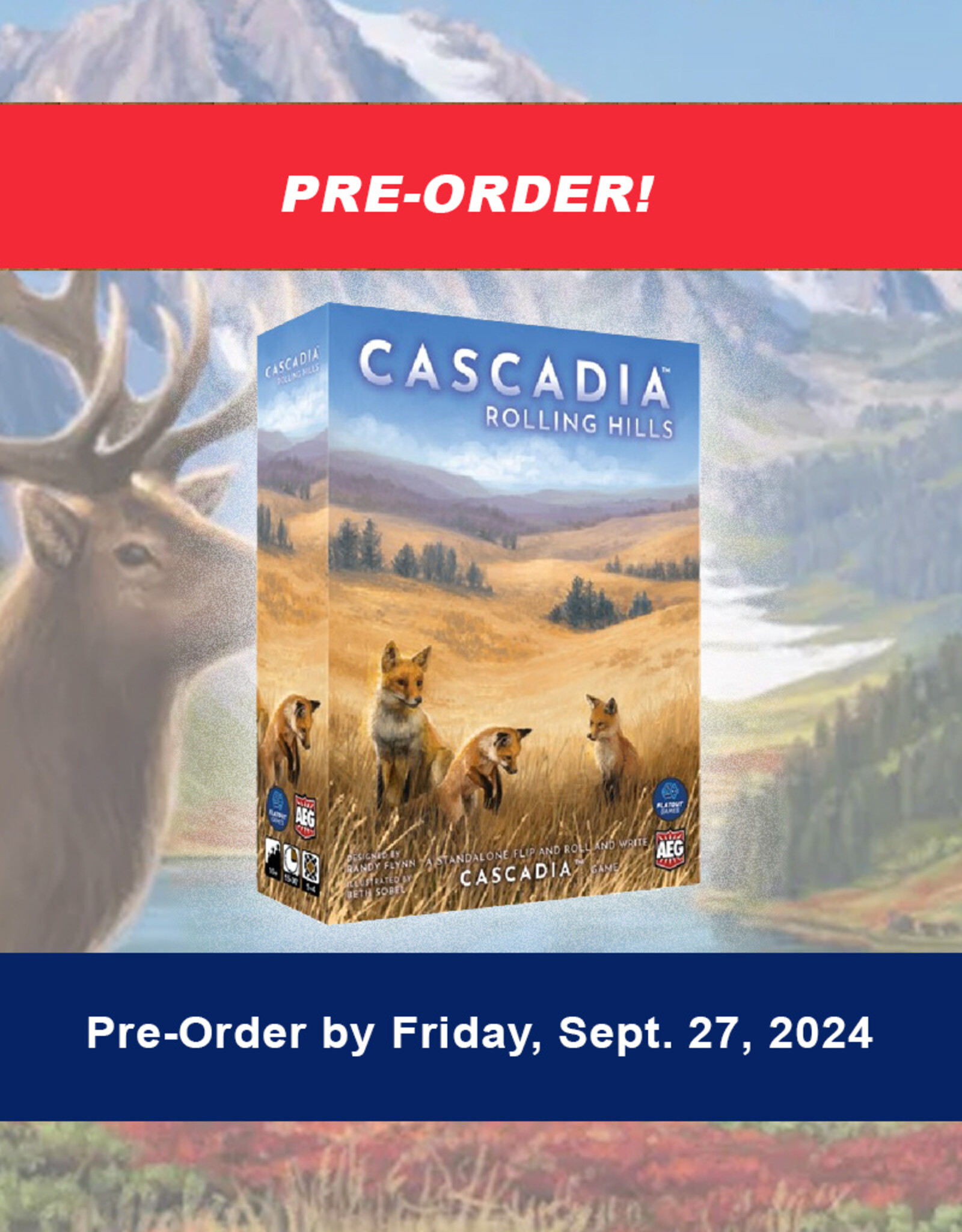 Alderac Cascadia: Rolling Hills (Pre-Order)