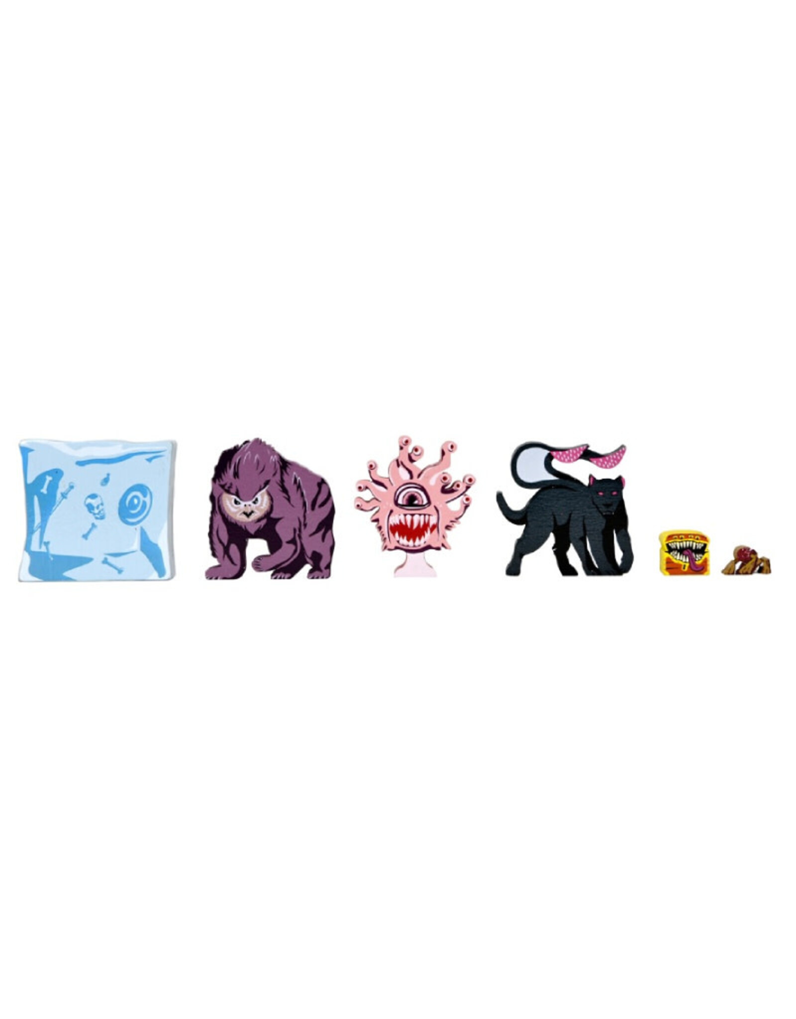 Wizkids (March 2025) D&D Wooden Minis: Iconic Monsters