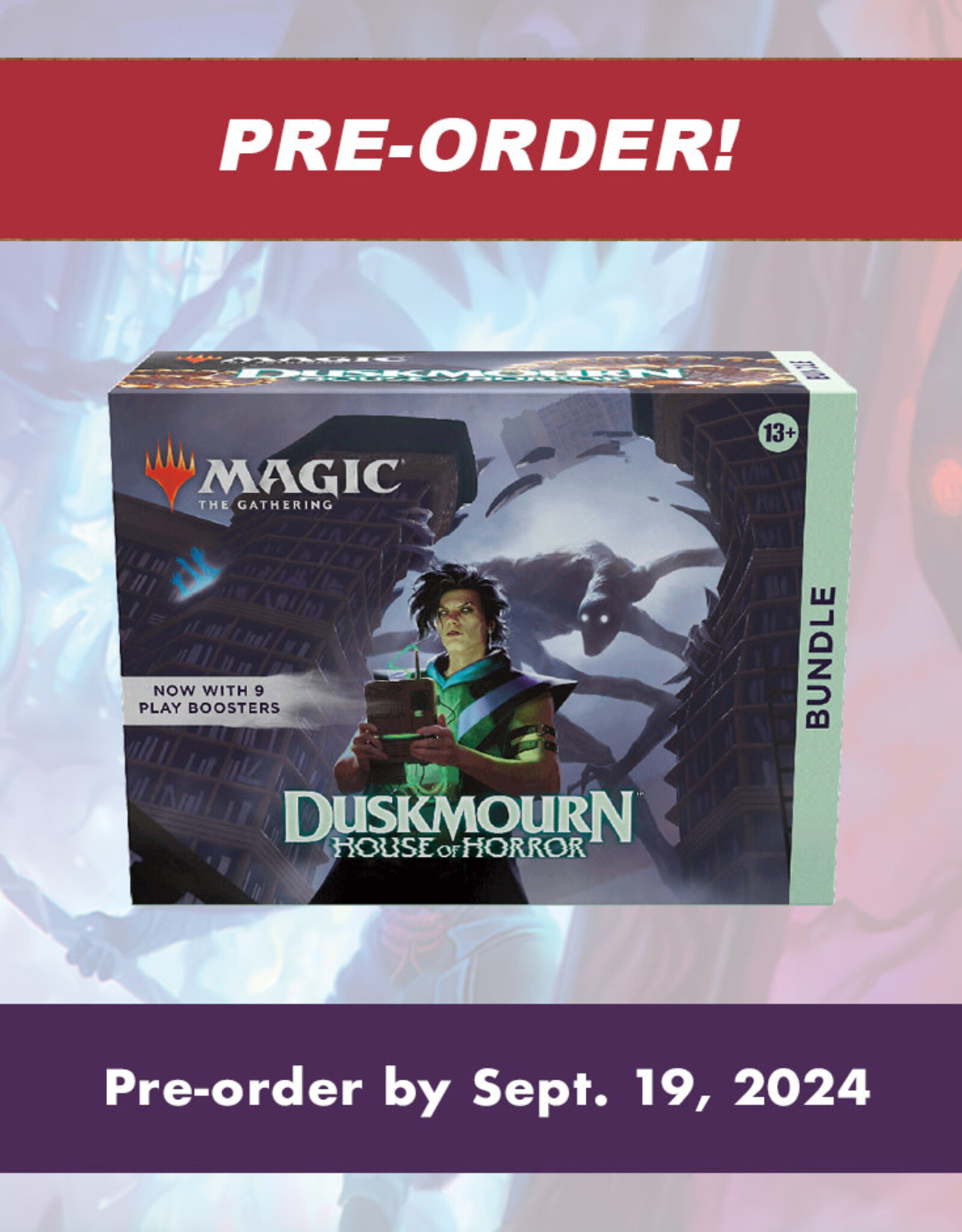 Wizards of the Coast MTG Duskmourn: House of Horror Bundle (Pre-Order)