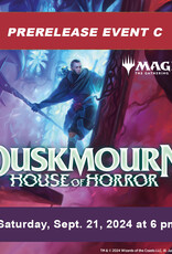 Wizards of the Coast MTG Duskmourn: House of Horror Prerelease EVENT C (SAT, Sept 21, 2024  at 6:00 pm)