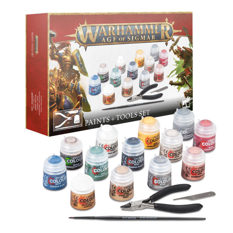 Games Workshop Warhammer Age of Sigmar Paints and Tools