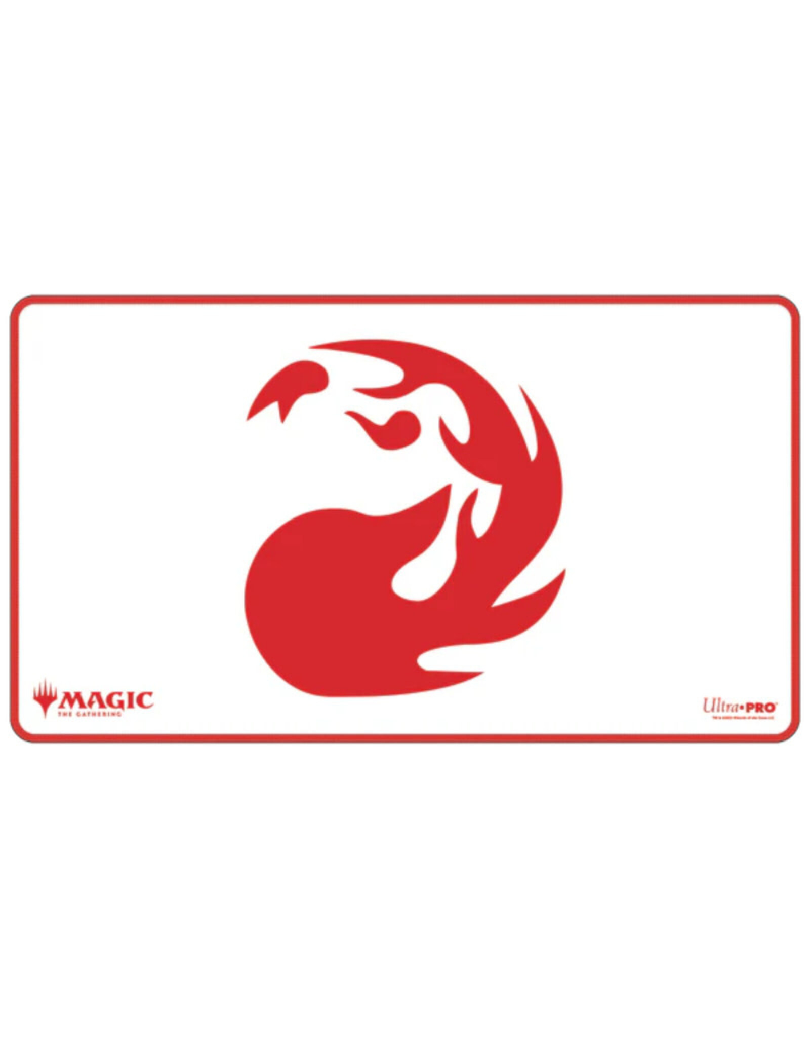 Playmat: MTG Mana 8 Mountain Stitched