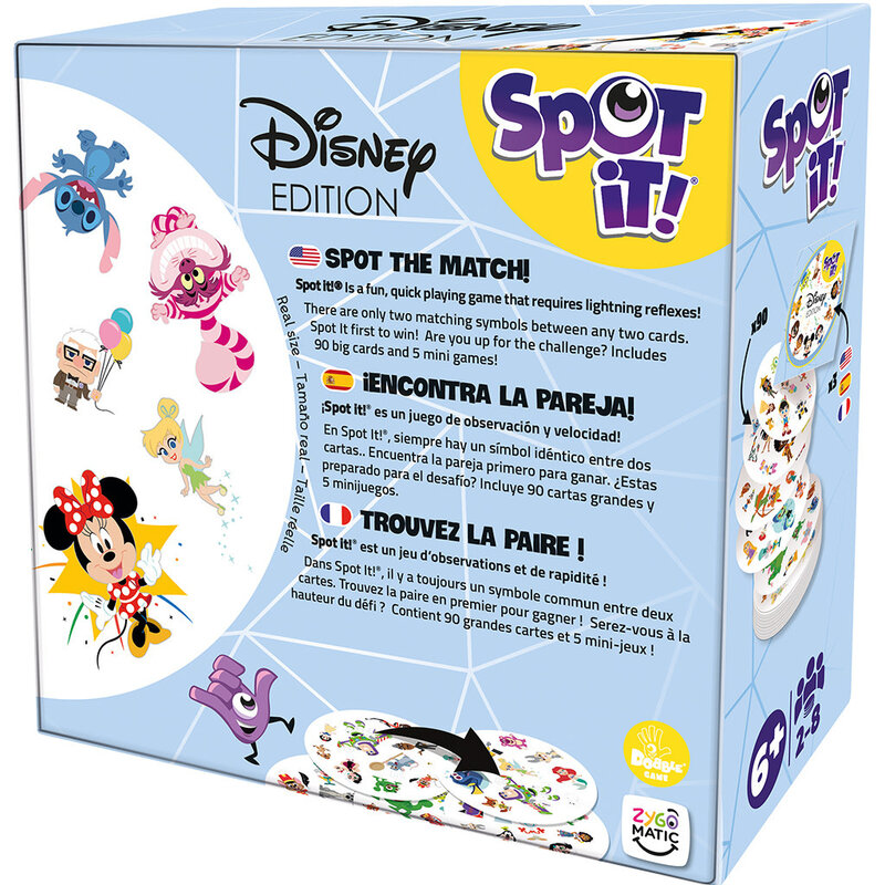 (Reprint 2026) Spot It Disney
