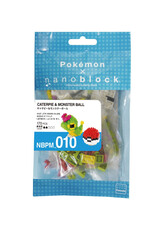 Misc Nanoblock Pokemon Series: Caterpie and Pokeball