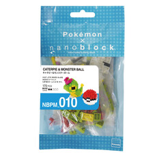 Misc Nanoblock Pokemon Series: Caterpie and Pokeball