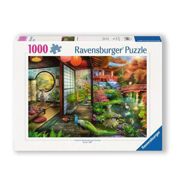 Ravensburger Japanese Garden Teahouse Puzzle (1000 PCS)