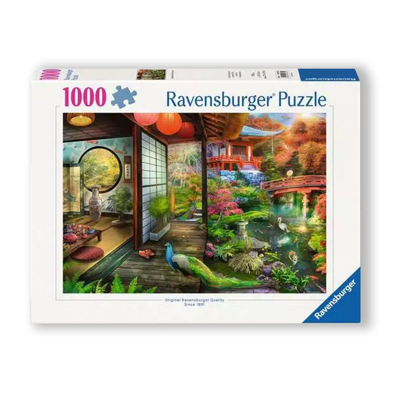 Ravensburger Japanese Garden Teahouse Puzzle (1000 PCS)