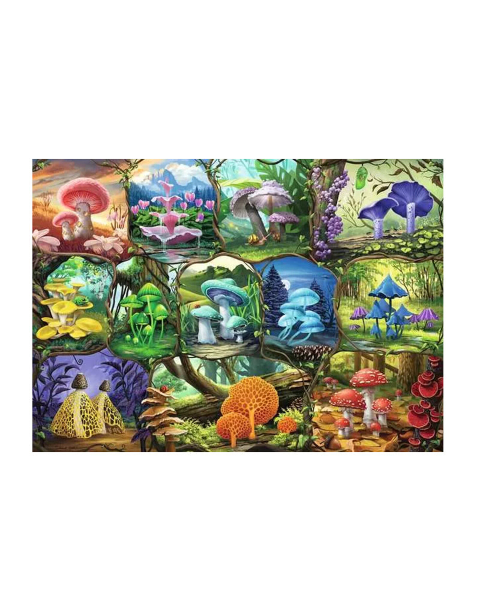 Ravensburger Beautiful Mushrooms Puzzle (1000 PCS)