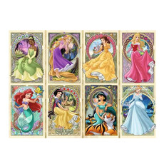 Ravensburger Disney Art Nouveau Princesses Puzzle (1000 PCS)