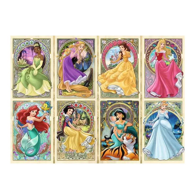 Ravensburger Disney Art Nouveau Princesses Puzzle (1000 PCS)