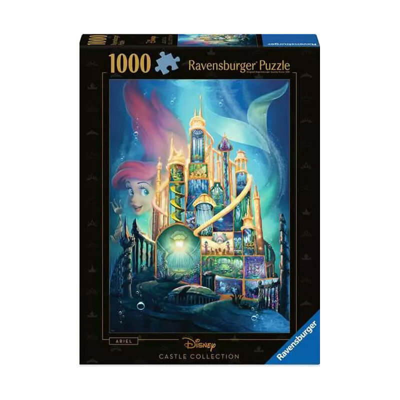 Ravensburger Disney Castles: Ariel Puzzle (1000 PCS)