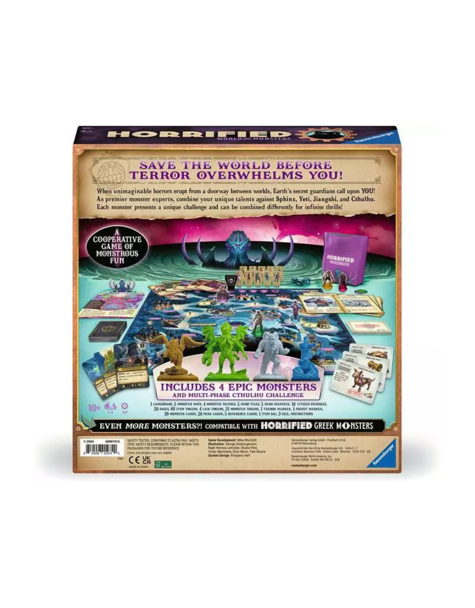 Ravensburger Horrified: World of Monsters