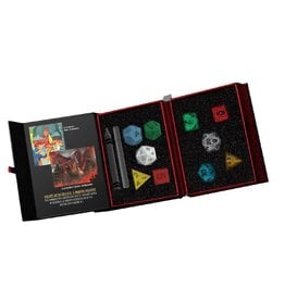 FanRoll Fanroll Polyhedral Dice (10) D&D Retro Replica and Modern Inspired Set