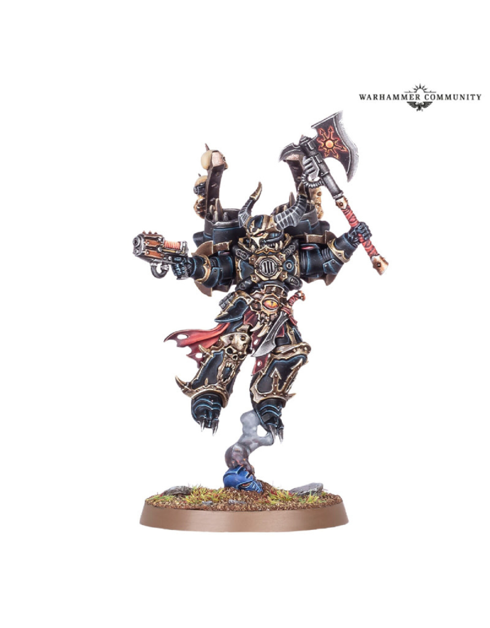 Games Workshop Warhammer 40k Chaos Space Marines Lord with Jump Pack