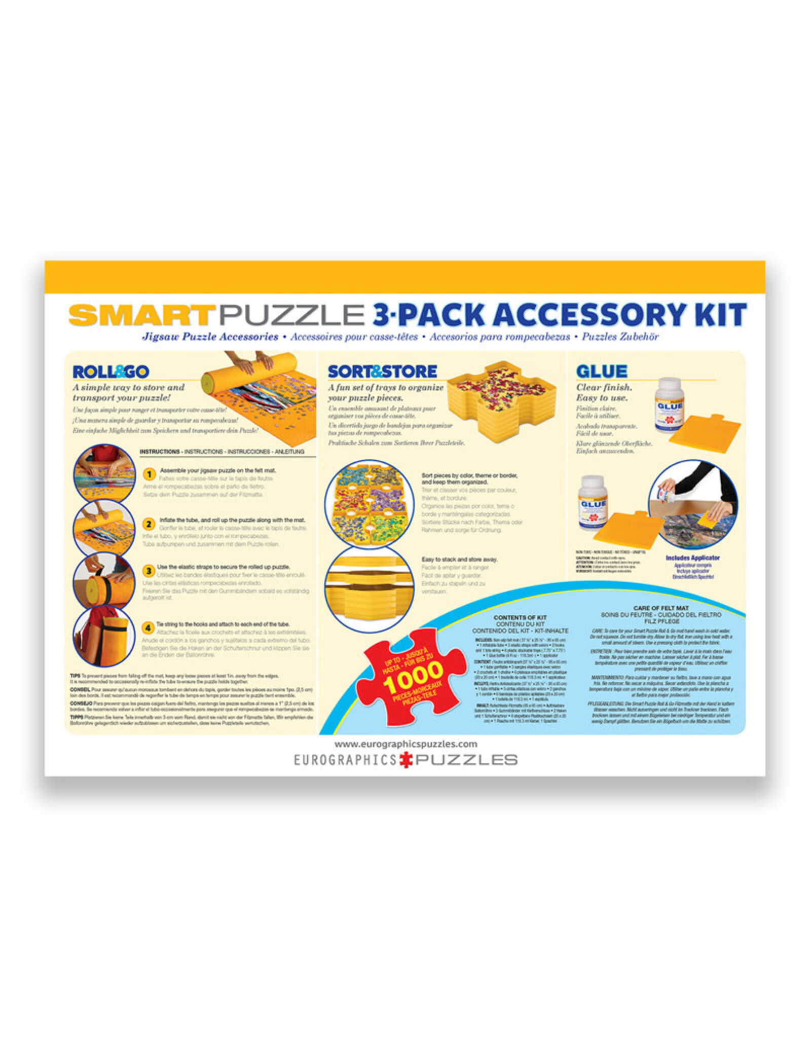 Eurographics Smart Puzzle 3-Pack Assessory Kit