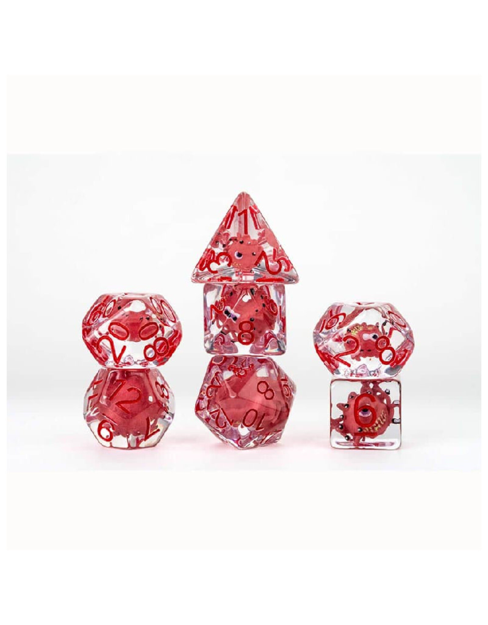 FanRoll Fanroll RPG Dice (7) D&D Beholder Resin Dice Set
